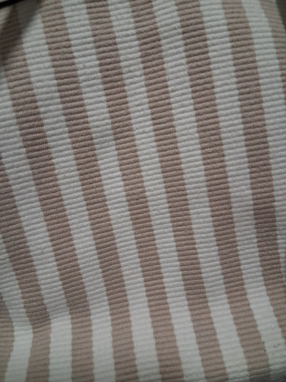 kate spade Cream and Light Beige Striped Mini Backpack